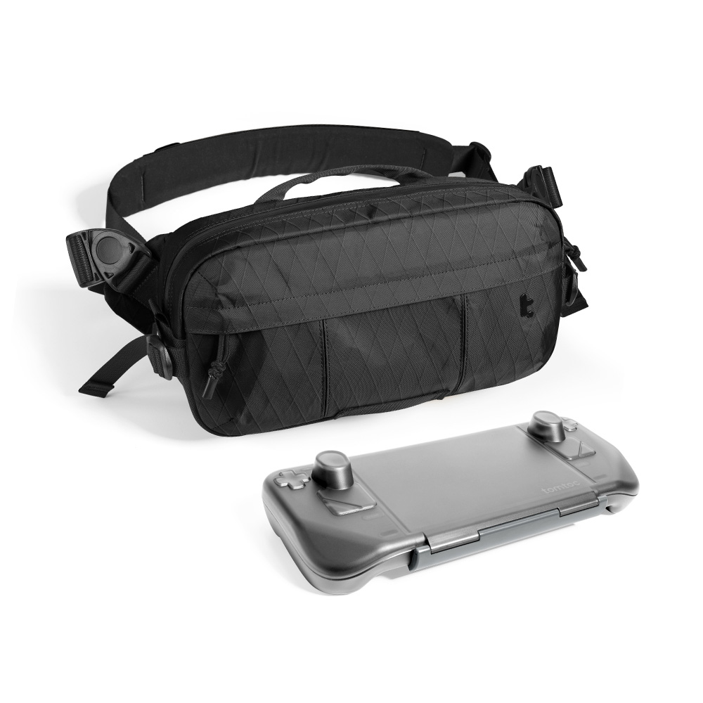 tomtoc-steam-deck-travel-duo-sling-5-5l-armor-g12-case image 1