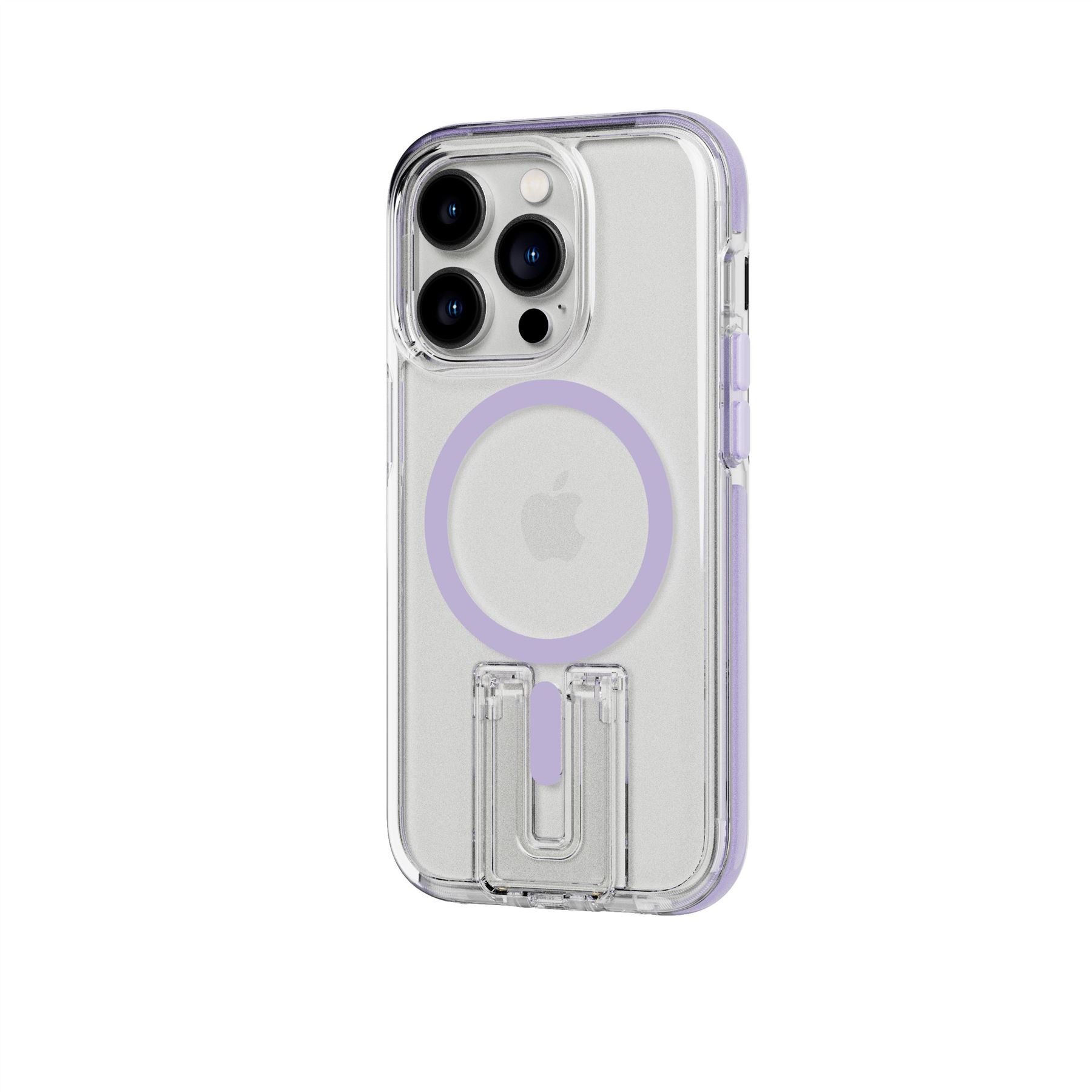 tech21-evocrystal-kick-iphone-14-pro-h-lle-lilac-magsafe image 7