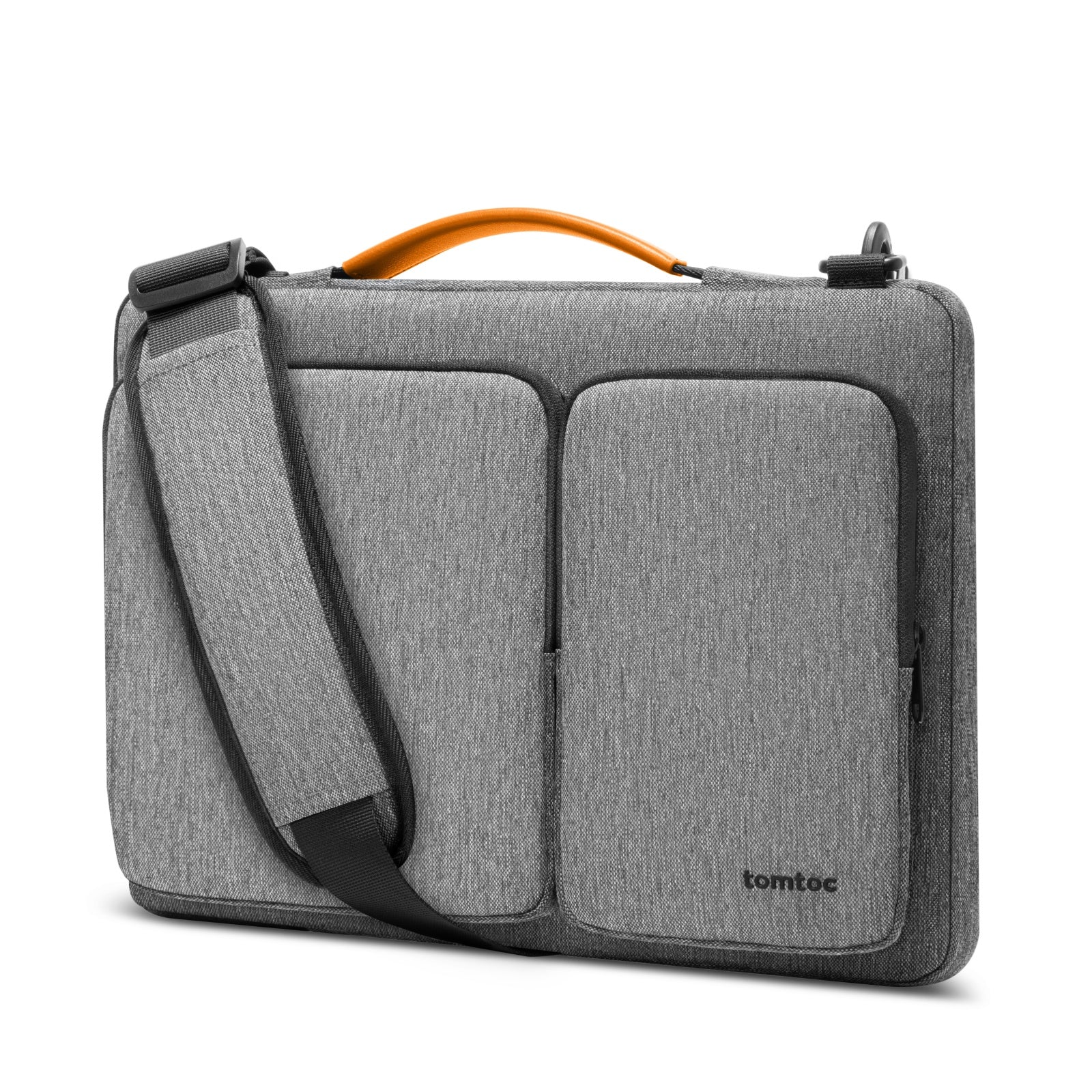 tomtoc-defender-a42-laptoptasche-15-zoll-dunkelgrau-eckenschutz image 6