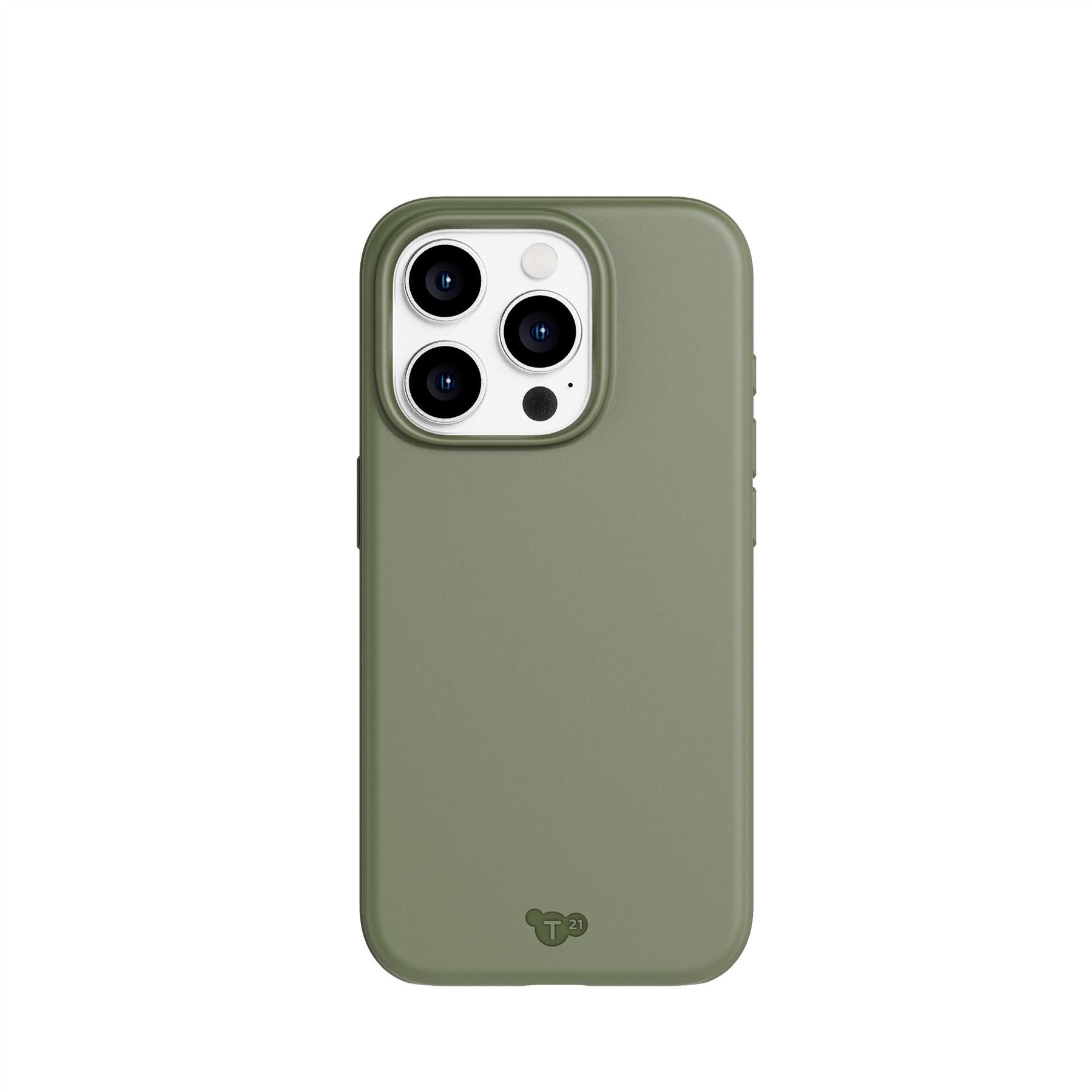 tech21-evo-lite-iphone-15-pro-h-lle-khaki-8ft-fallschutz image 1