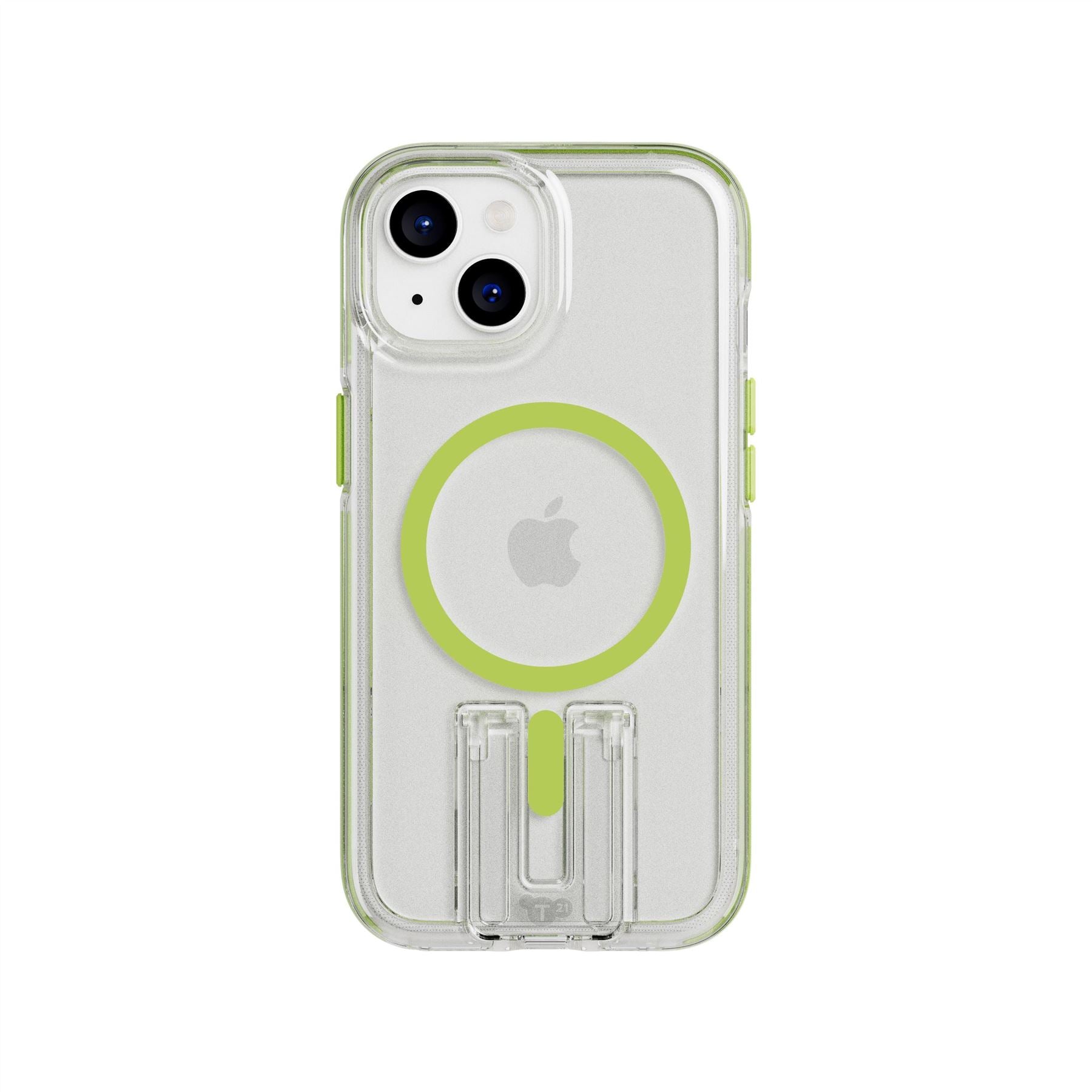 tech21-evocrystal-kick-magsafe-iphone-h-lle-lime-aufsteller image 1