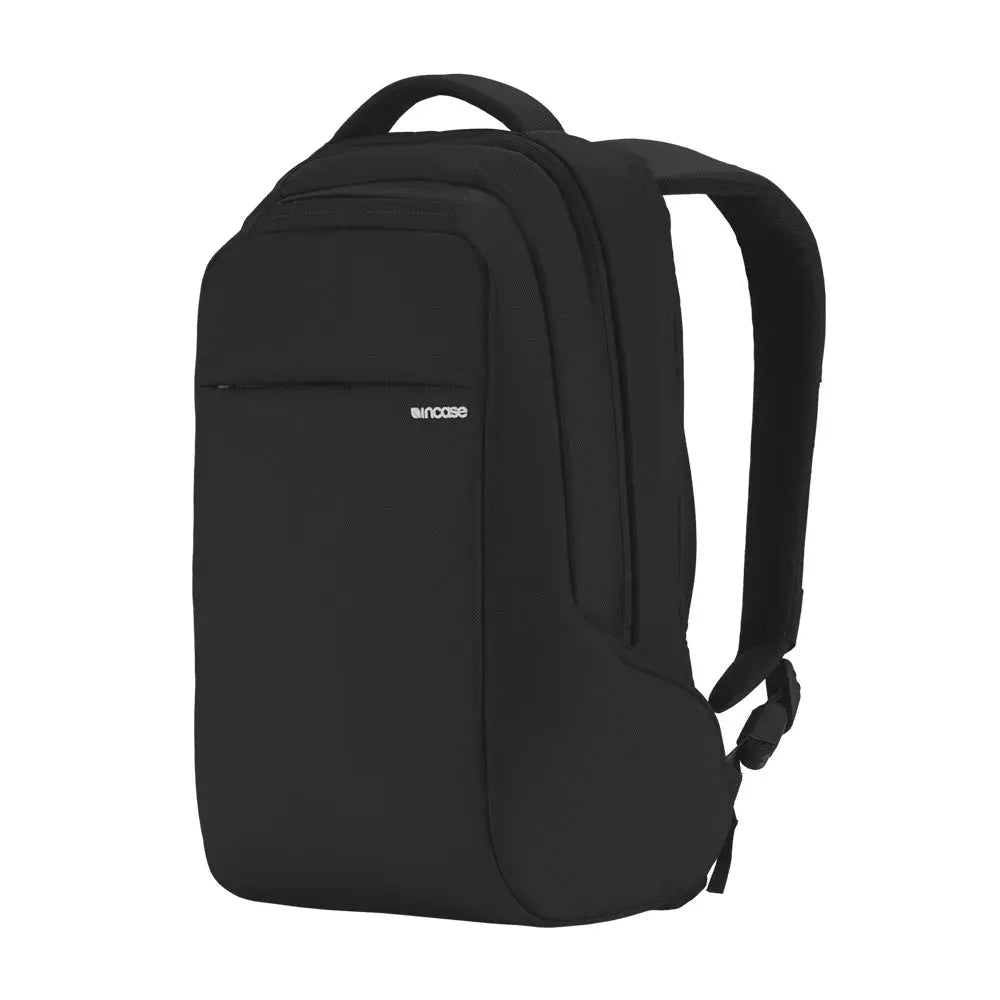 incase-icon-slim-backpack-19l-rucksack-schwarz-laptop image 4
