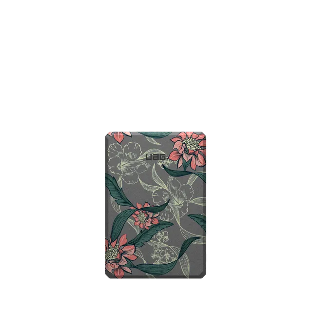 uag-srge-slim-5k-powerbank-5000mah-makapuu-floral-magnetisch image 1