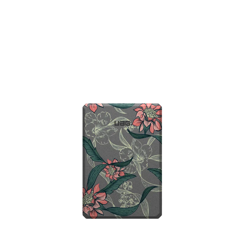 uag-srge-slim-5k-powerbank-5000mah-makapuu-floral-magnetisch image 1
