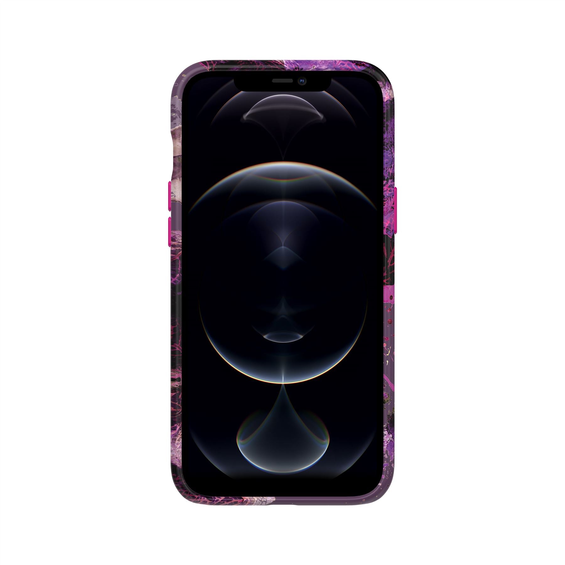 tech21-eco-art-iphone-12-pro-max-h-lle-pink-purple-10ft-schutz image 2