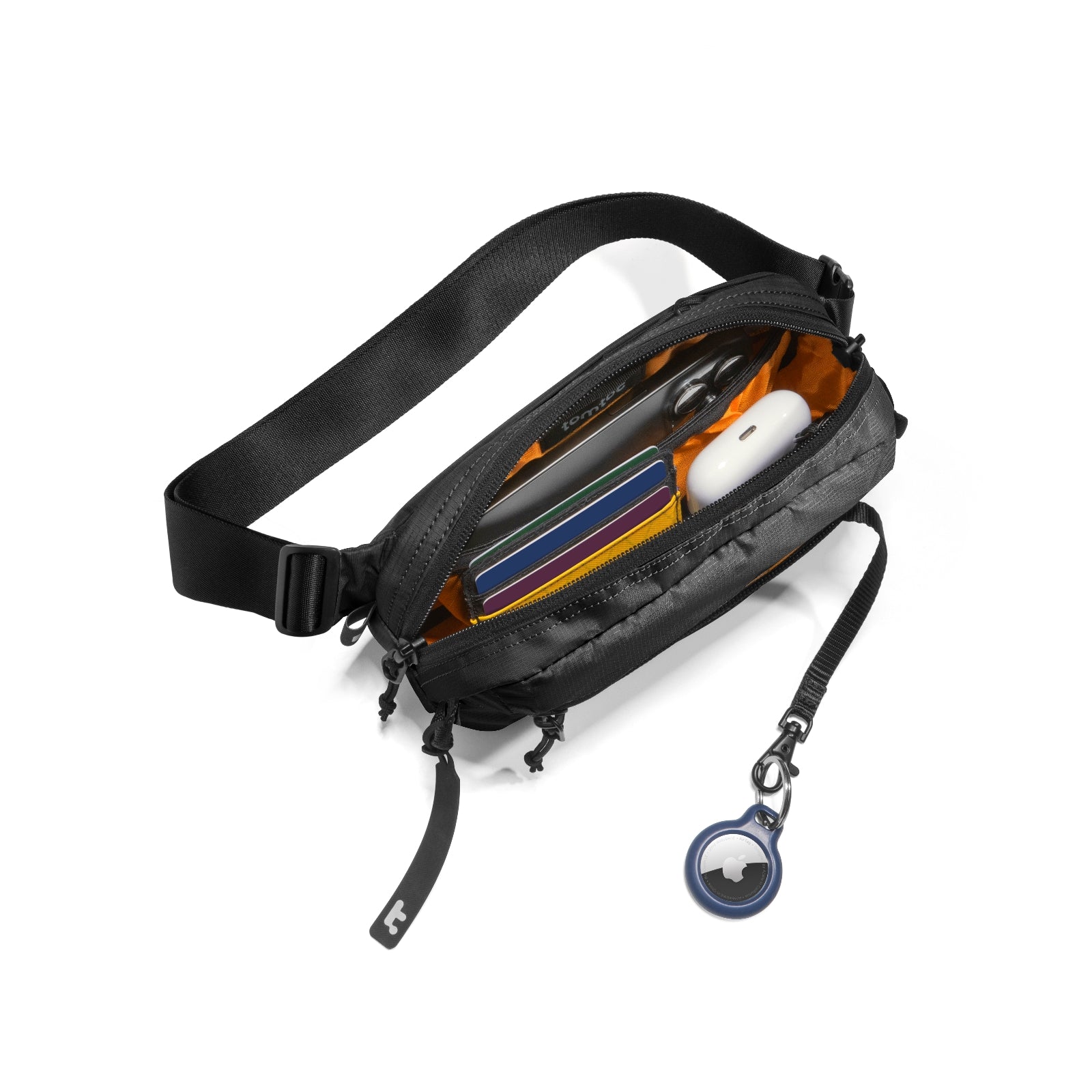 tomtoc-aviator-t33-brusttasche-1-5l-schwarz-kompakt image 2
