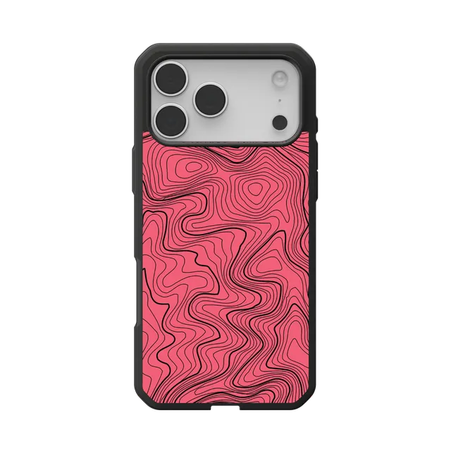uag-civilian-lt-iphone-17-pro-max-h-lle-magsafe-pink-topography image 1