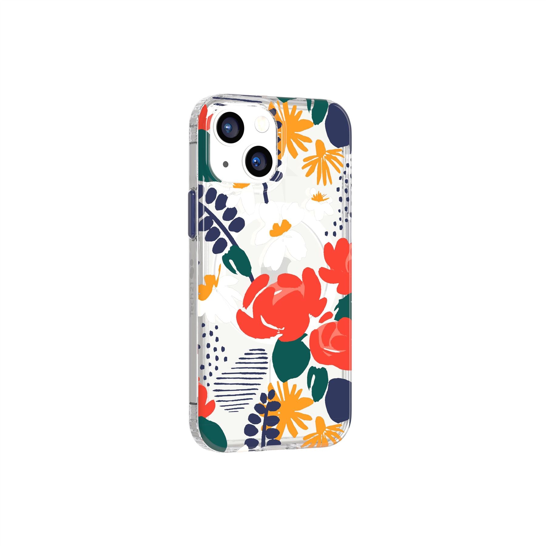 tech21-evoart-iphone-13-mini-handyh-lle-red-rose-magsafe-muster image 5