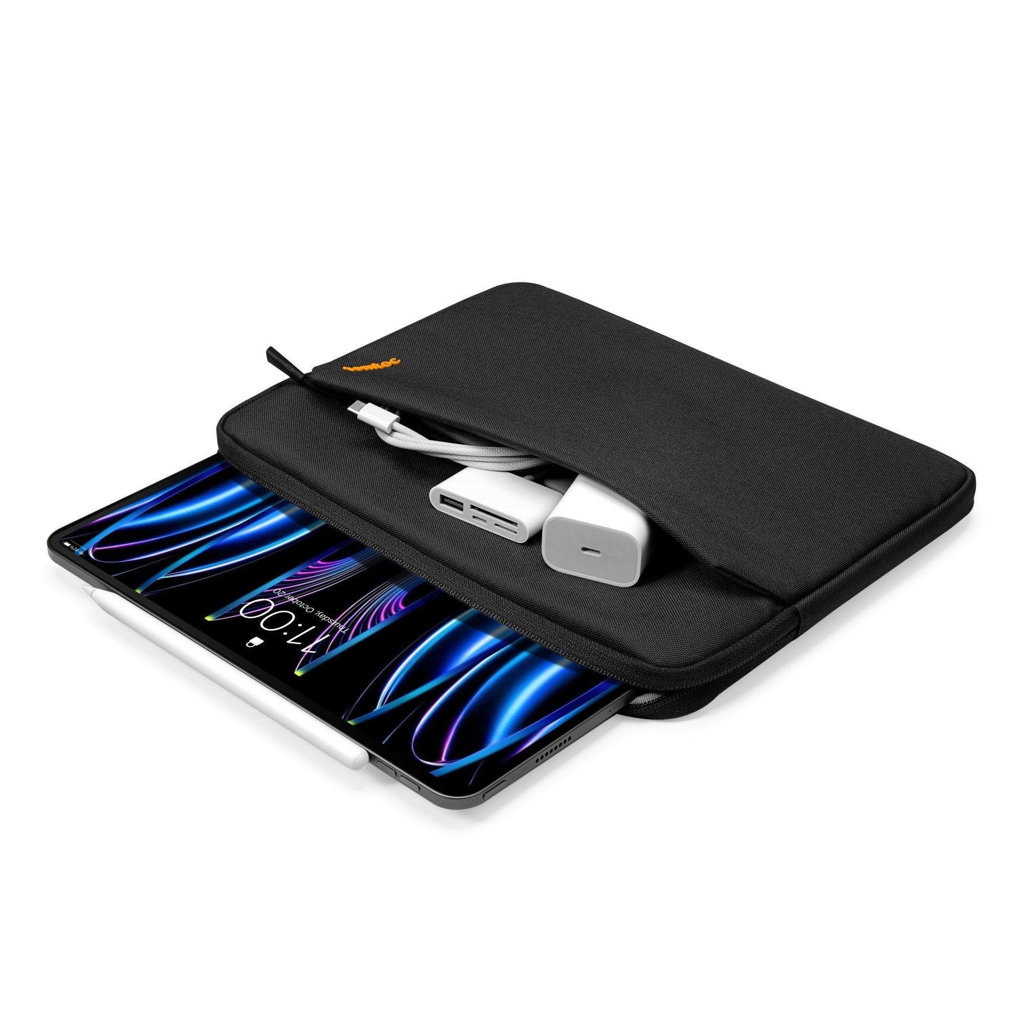 tomtoc-light-b18-tablet-sleeve-11-zoll-ipad-h-lle-schwarz image 5