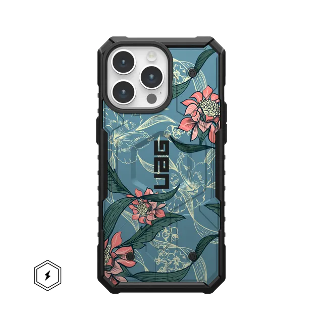 uag-pathfinder-iphone-16-pro-max-h-lle-makapuu-floral image 1