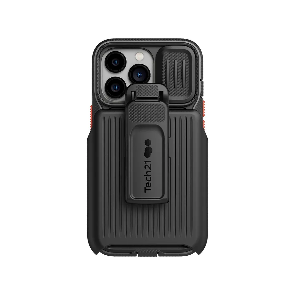 tech21-evomax-iphone-13-pro-h-lle-off-black-mit-holster image 1