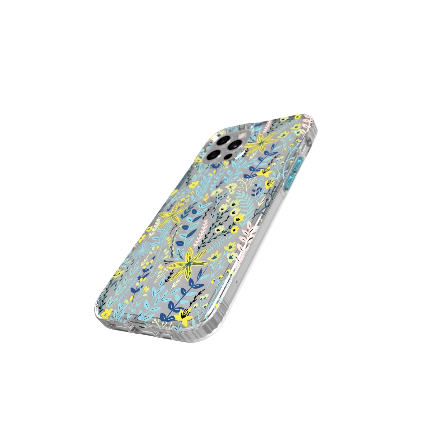 tech21-evoart-iphone-12-12-pro-h-lle-pale-blue-blumen image 3