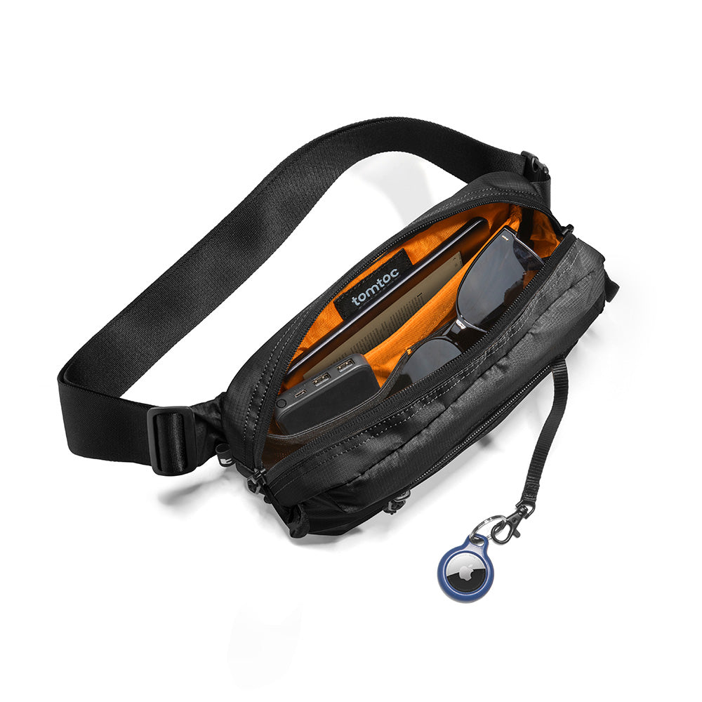 tomtoc-aviator-t33-chest-bag-2-5l-schwarz-rfid-wasserdicht image 2
