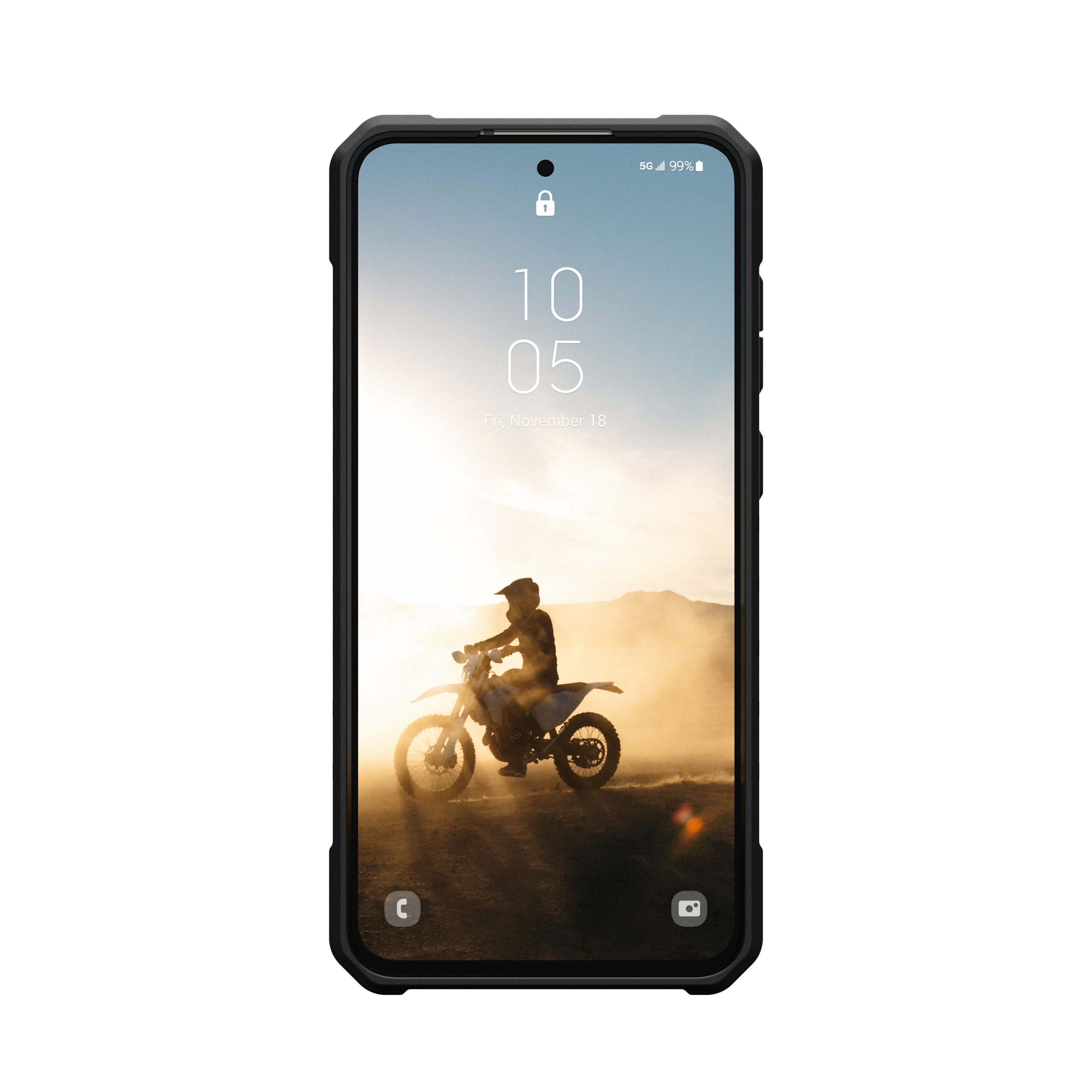 uag-pathfinder-clear-galaxy-s25-fe-h-lle-magnet-transparent image 2