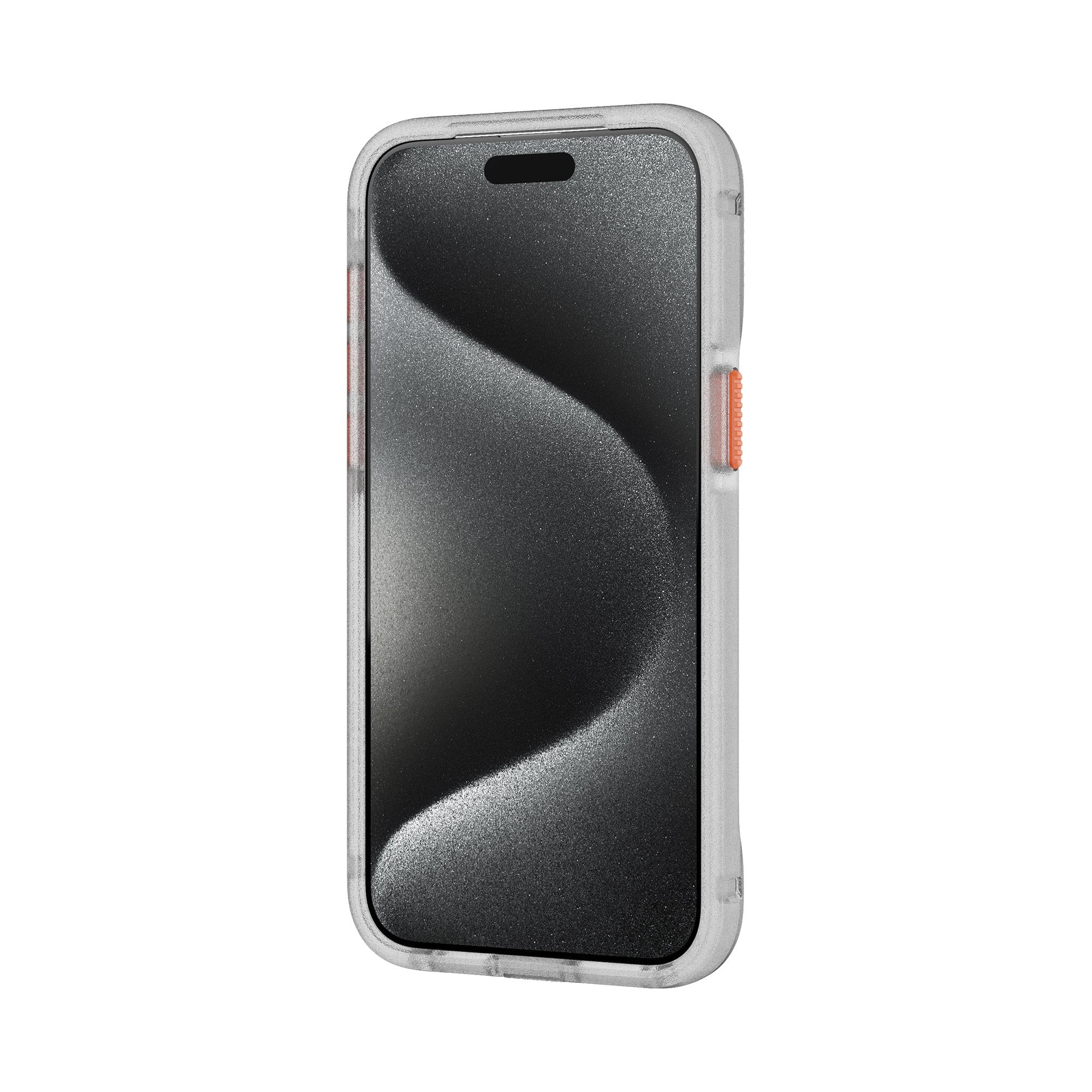 tech21-evomax-iphone-15-pro-max-handyh-lle-clear-orange-magsafe image 7