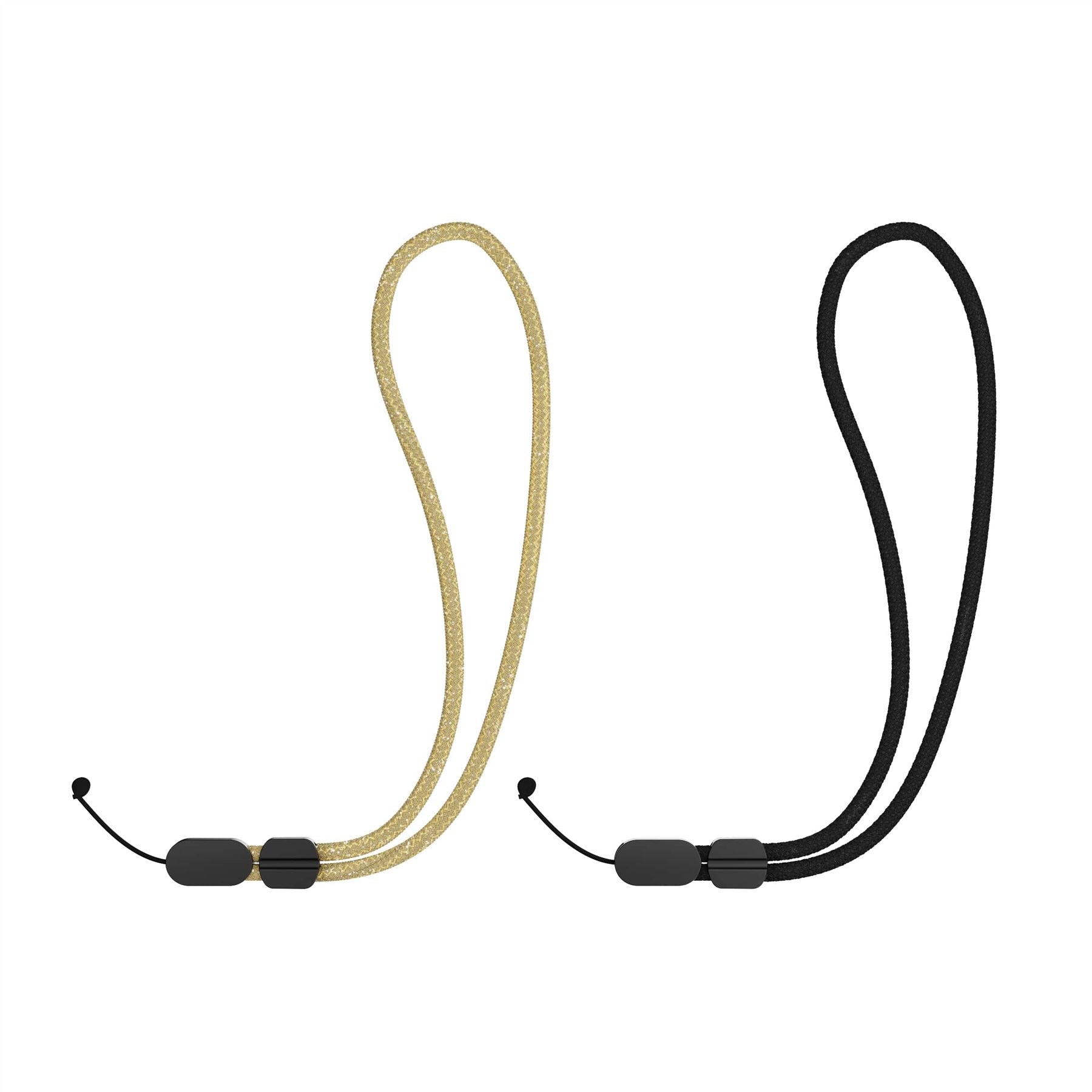 tech21-wrist-lanyard-handschlaufe-2er-schwarz-gold-universal image 1