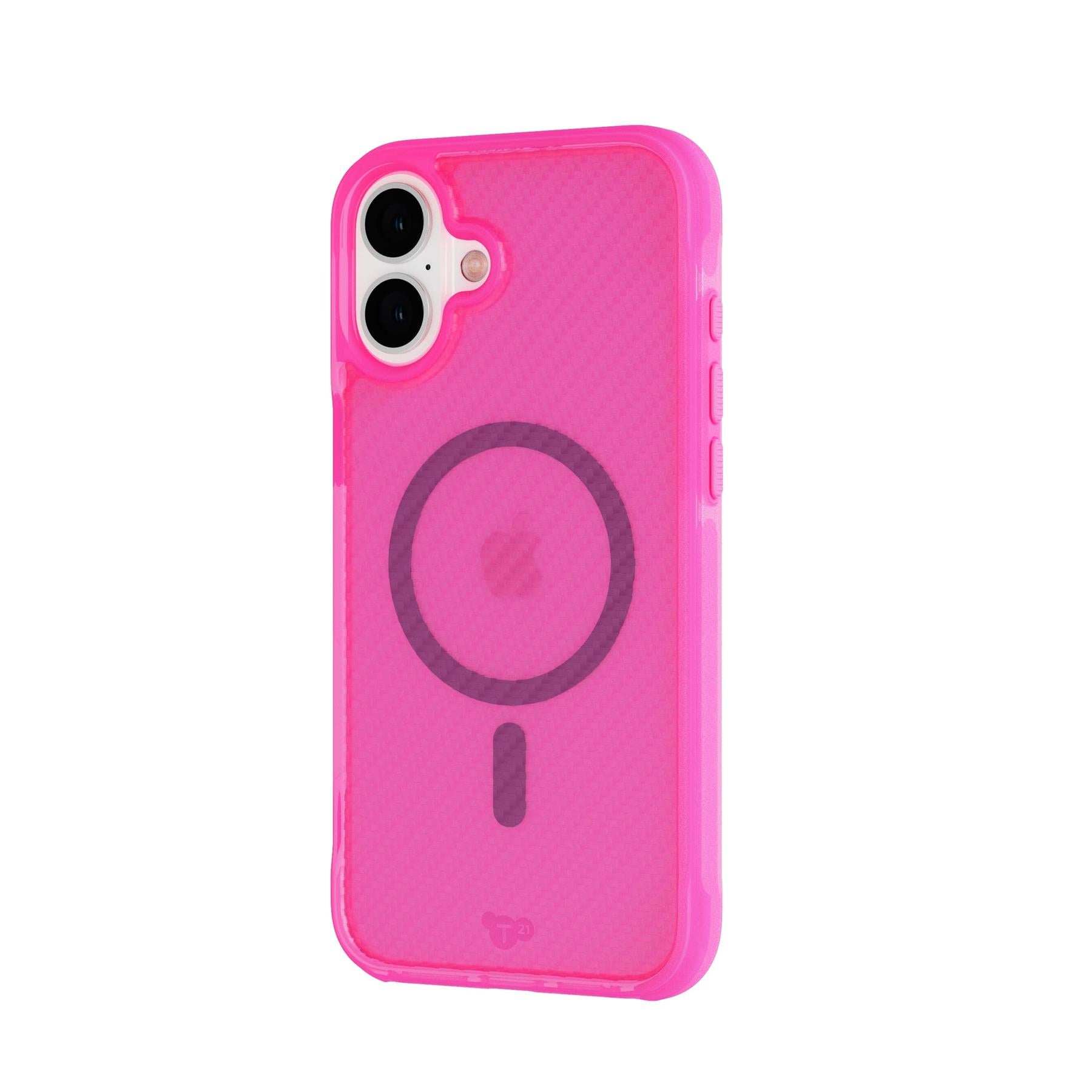 tech21-evoarmor-iphone-16-plus-magsafe-h-lle-transparent-pink image 5