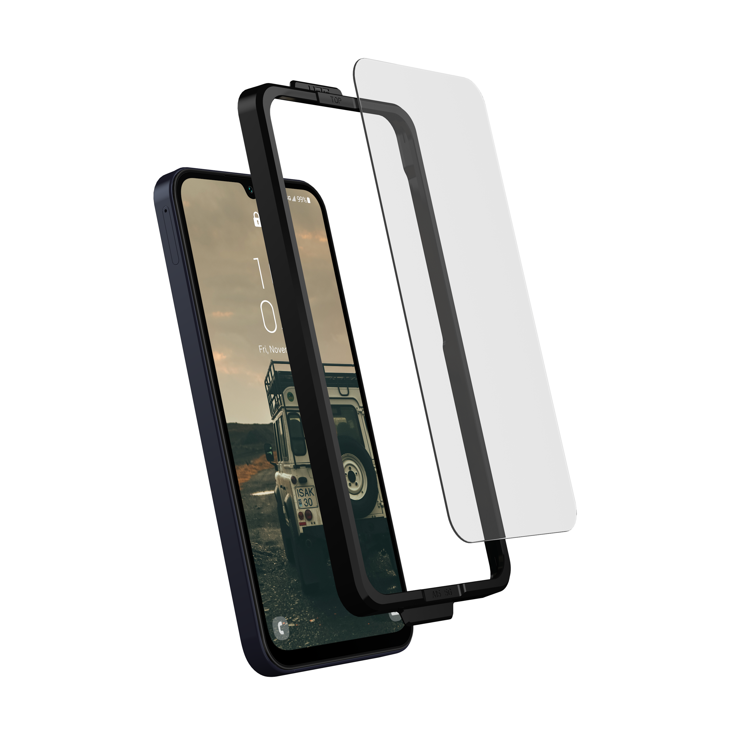 uag-standard-issue-galaxy-a15-5g-panzerglas-schutzglas image 4
