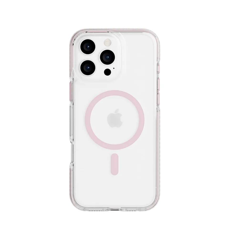 tech21-evocrystal-magsafe-handyh-lle-iphone-16-pro-max-rosa-klar image 1
