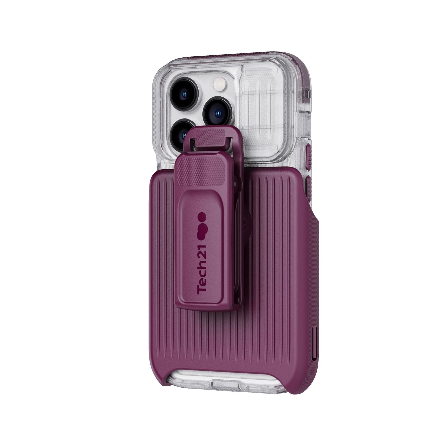 tech21-evomax-iphone-14-pro-h-lle-frosted-purple-magsafe-robust image 5