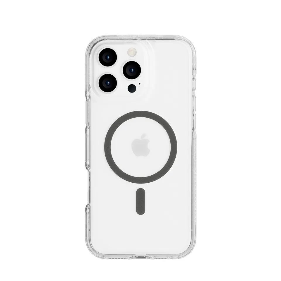 tech21-flexquartz-iphone-16-pro-max-handyh-lle-space-grey-klar image 1
