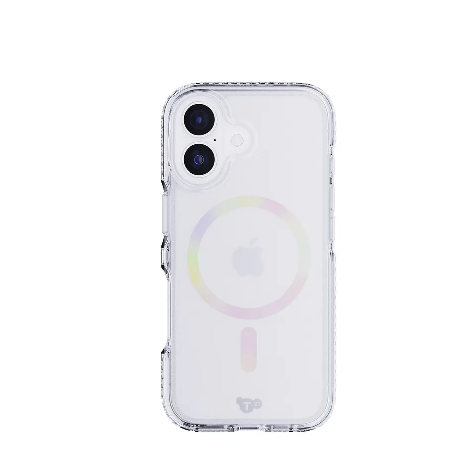 tech21-evocrystal-iphone-17-h-lle-iridescent-magsafe image 1