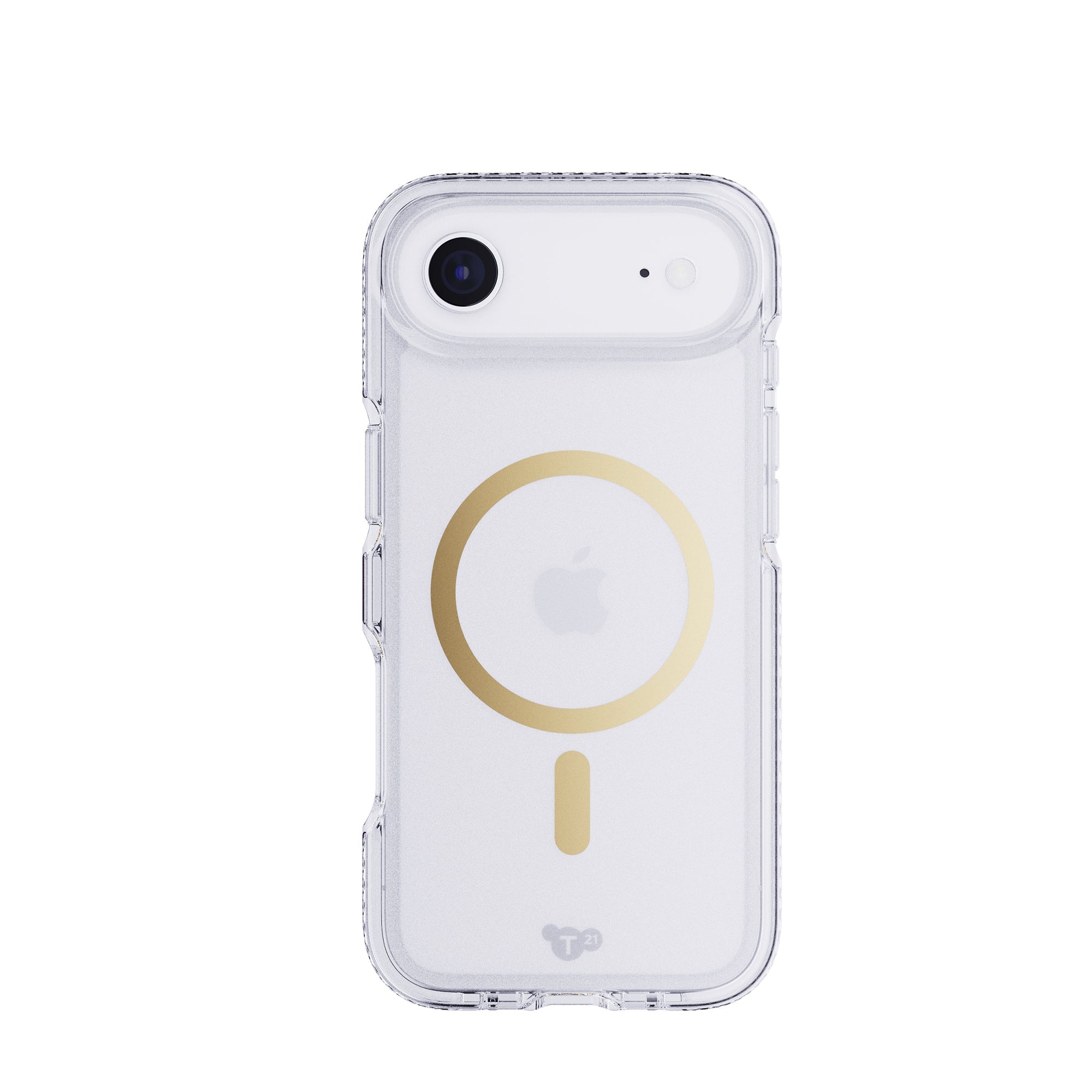 tech21-evocrystal-magsafe-iphone-air-handyh-lle-metallic-gold-klar image 1