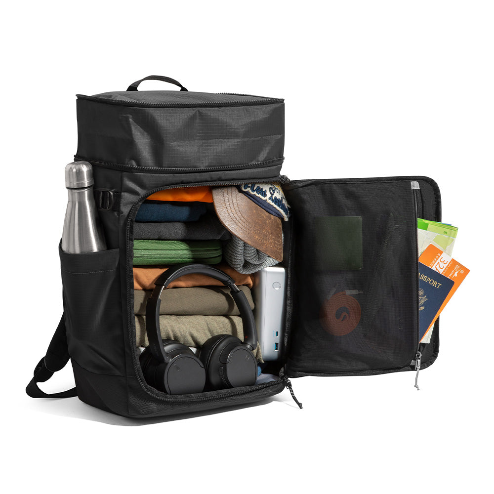 tomtoc-navigator-t69-reise-rucksack-schwarz-23l-handgep-ck image 2