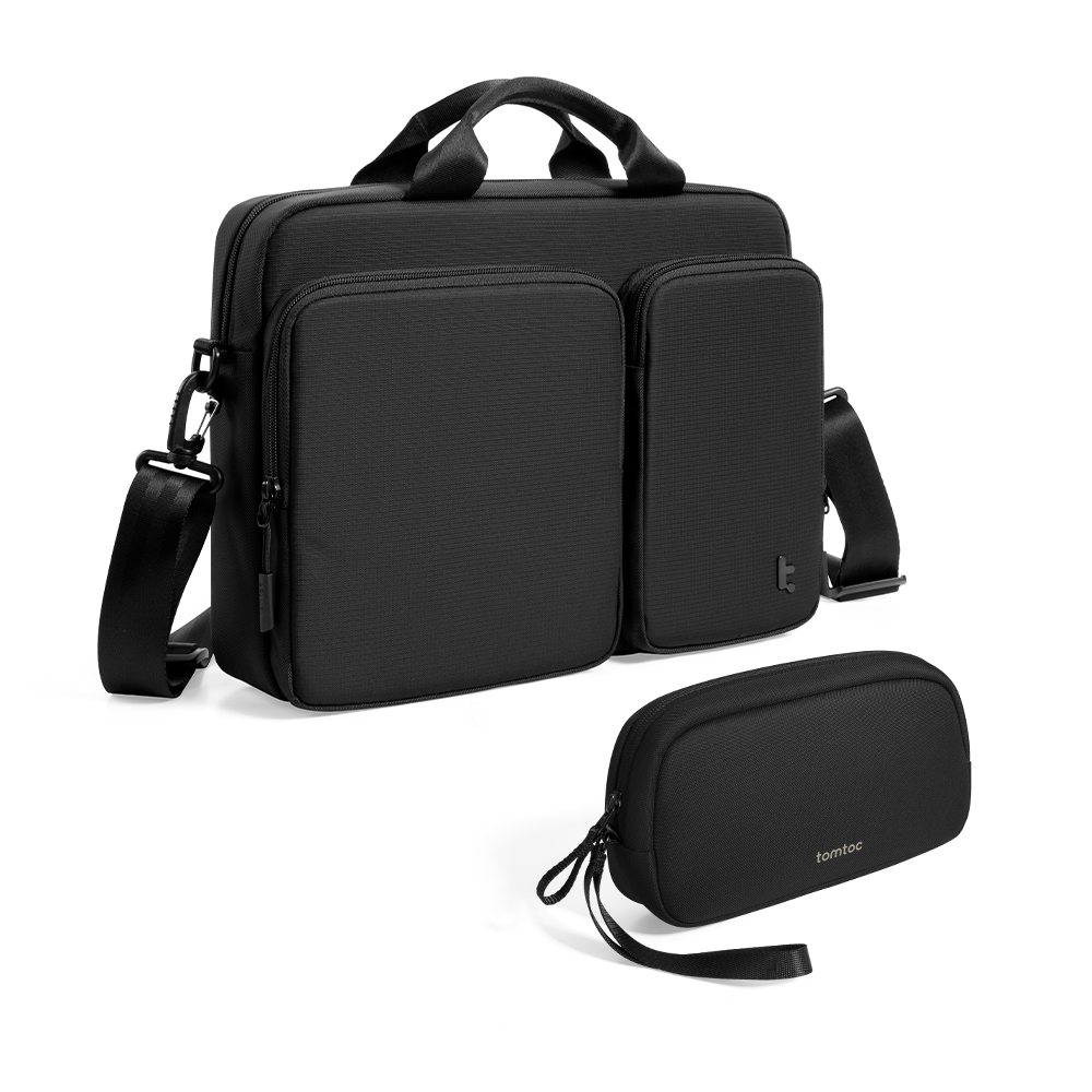 tomtoc-navigator-commute-kit-a33-laptoptasche-14-zoll-t12-pouch image 1