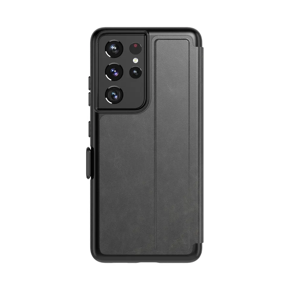 tech21-evo-wallet-galaxy-s21-ultra-h-lle-schwarz-kartenfach image 1
