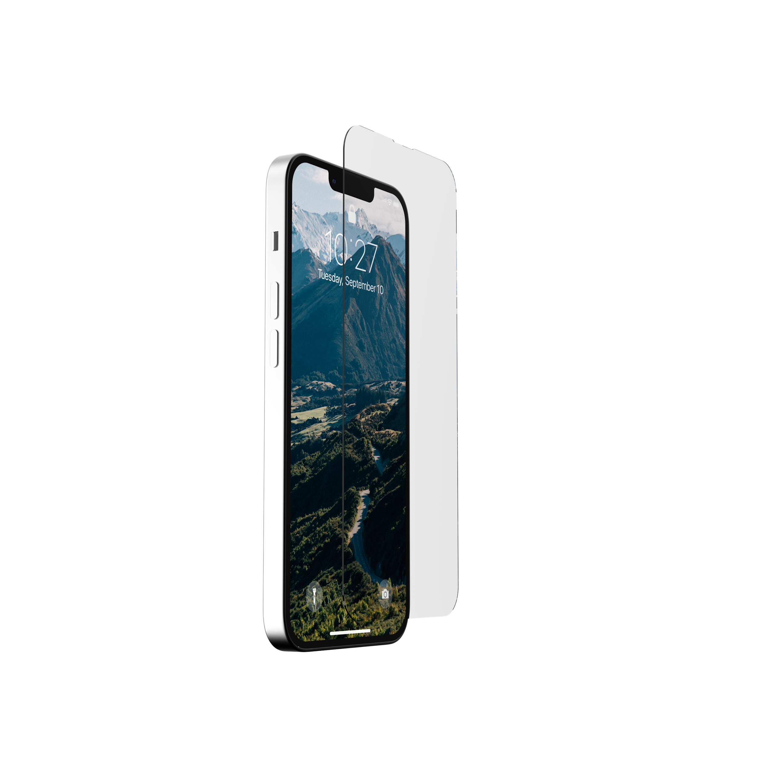 uag-standard-issue-iphone-13-panzerglas-hd-klar-9h image 1