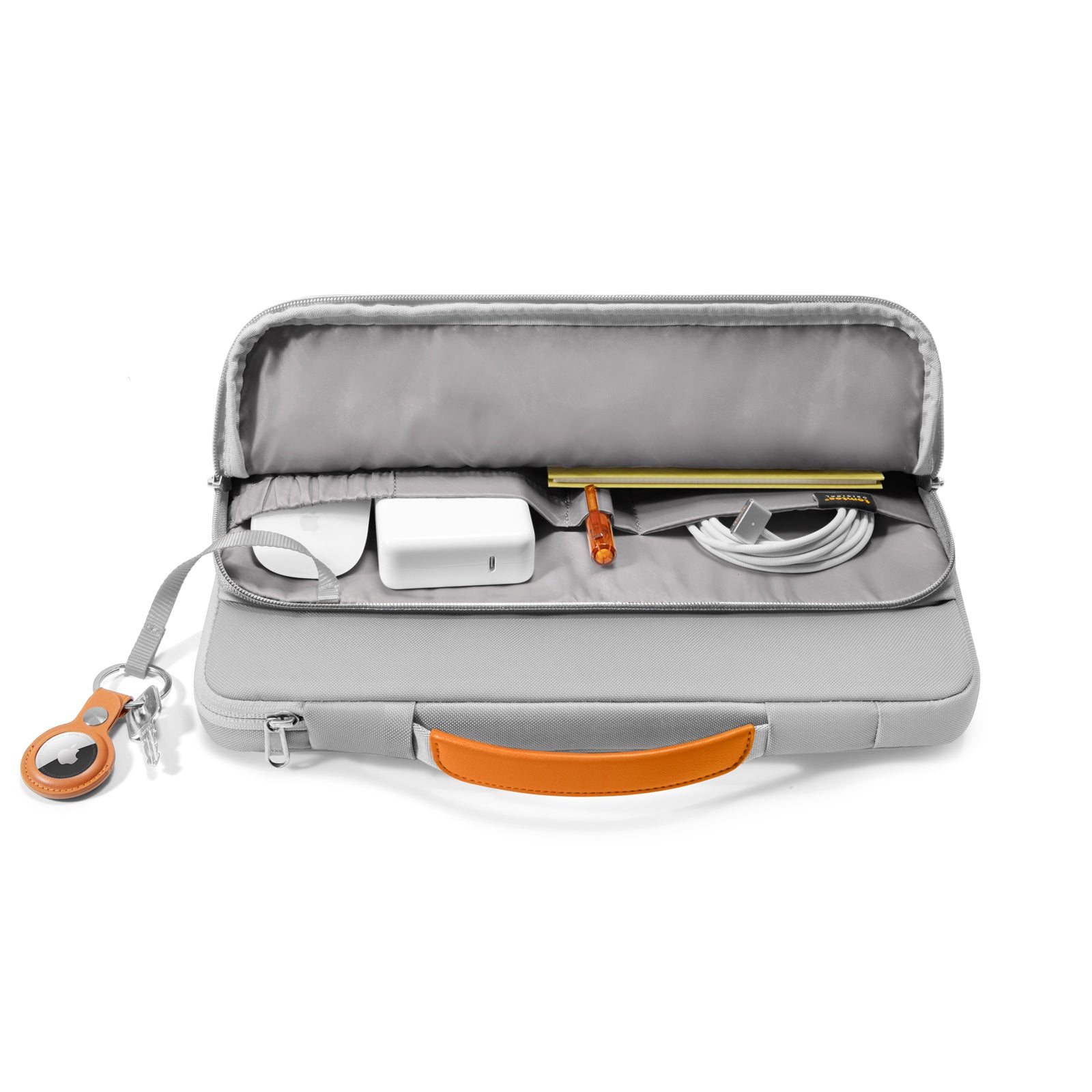 tomtoc-defender-a14-laptop-briefcase-16-zoll-grau-recycelt image 5