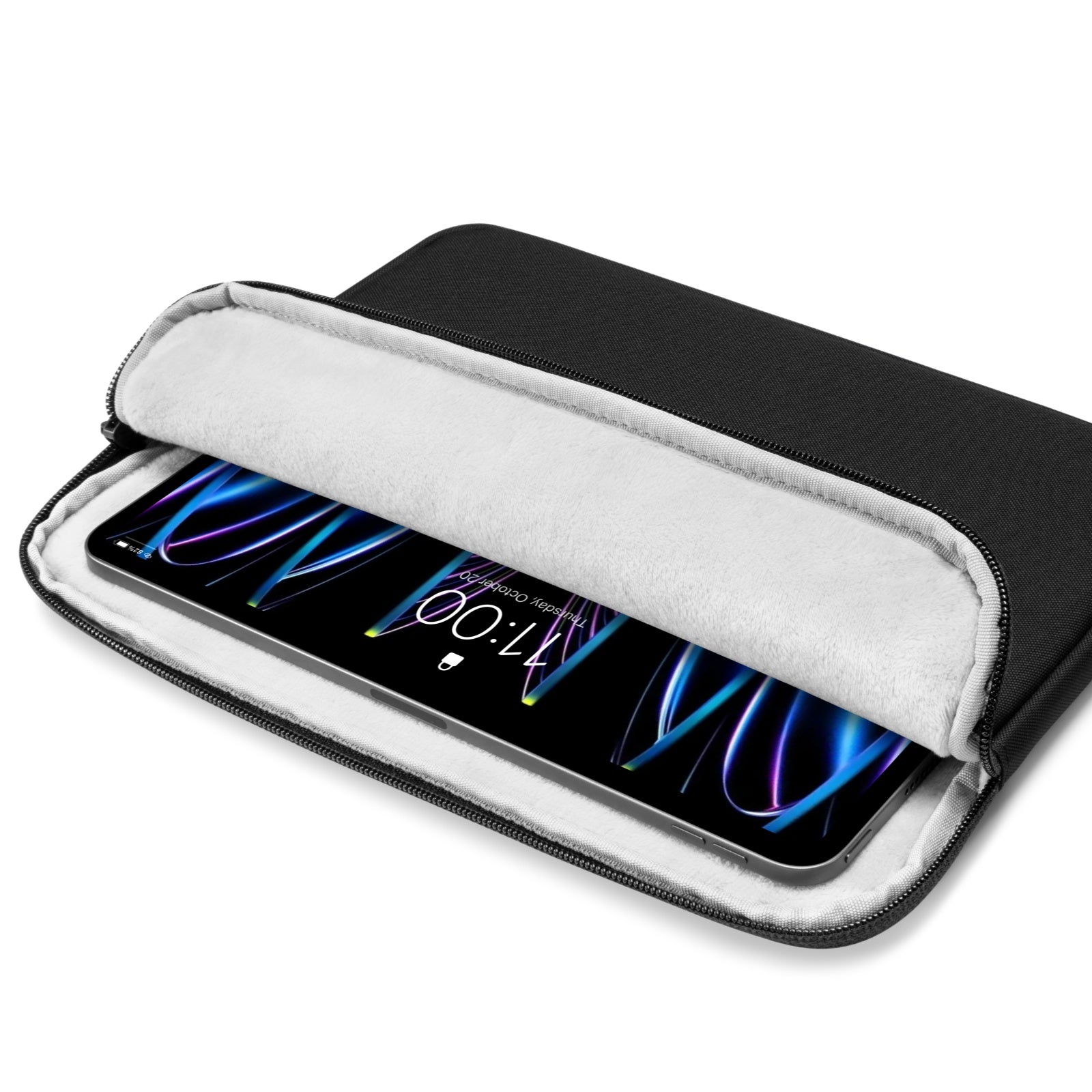 tomtoc-light-b18-tablet-sleeve-11-zoll-ipad-h-lle-schwarz image 3