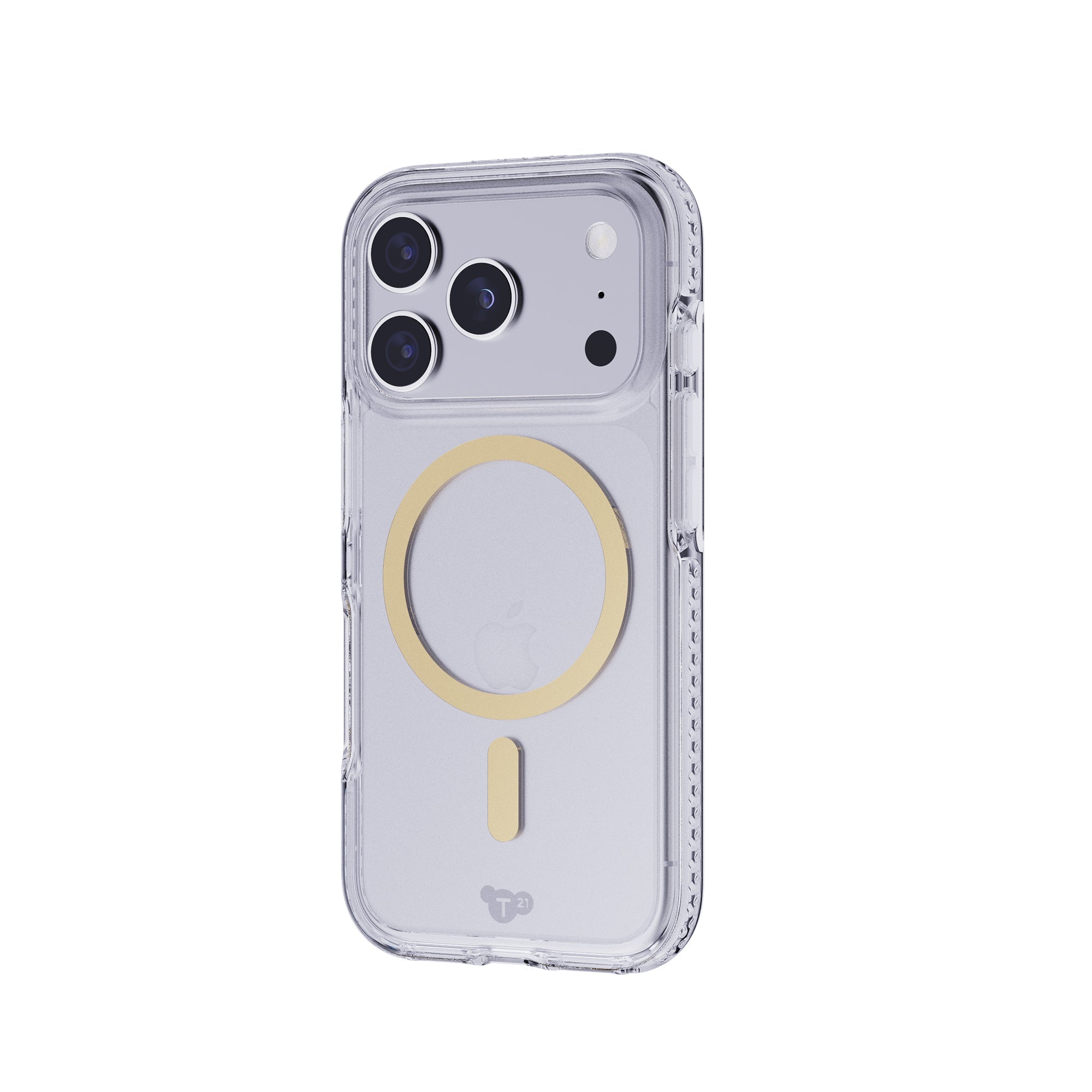 tech21-evocrystal-iphone-17-pro-h-lle-gold-transparent image 5