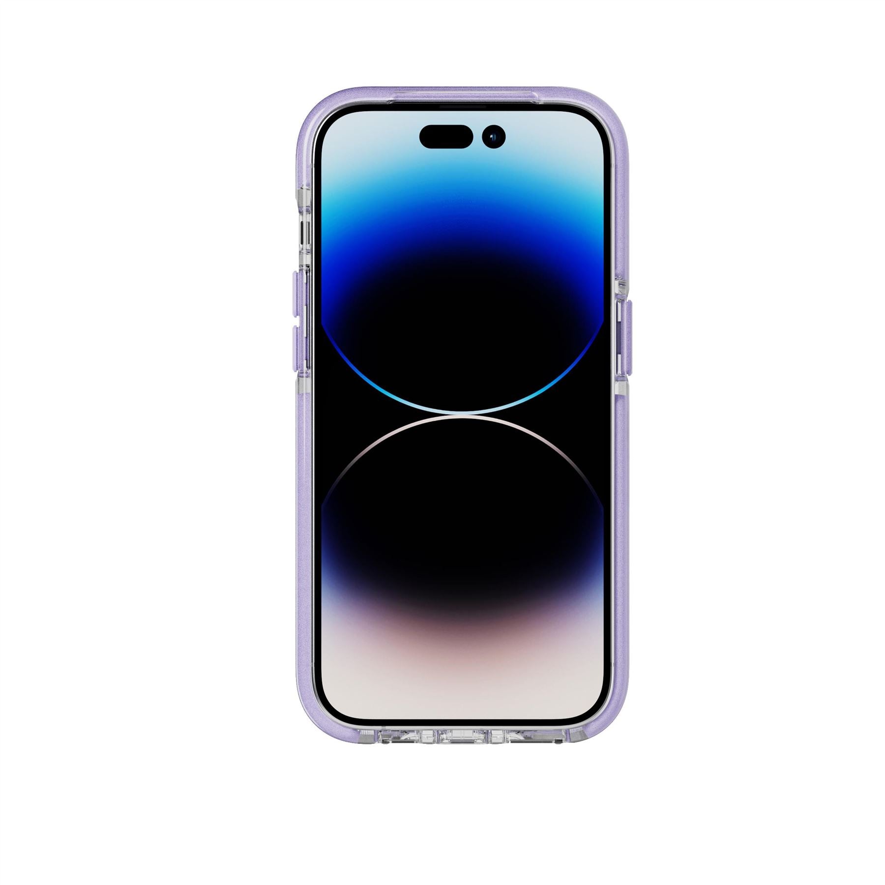 tech21-evocrystal-kick-iphone-14-pro-h-lle-lilac-magsafe image 2