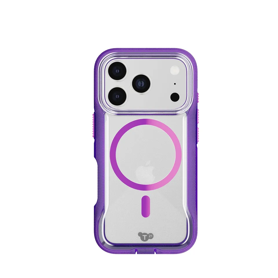 tech21-evopro-iphone-17-pro-h-lle-purple-pink-magsafe-10m image 1