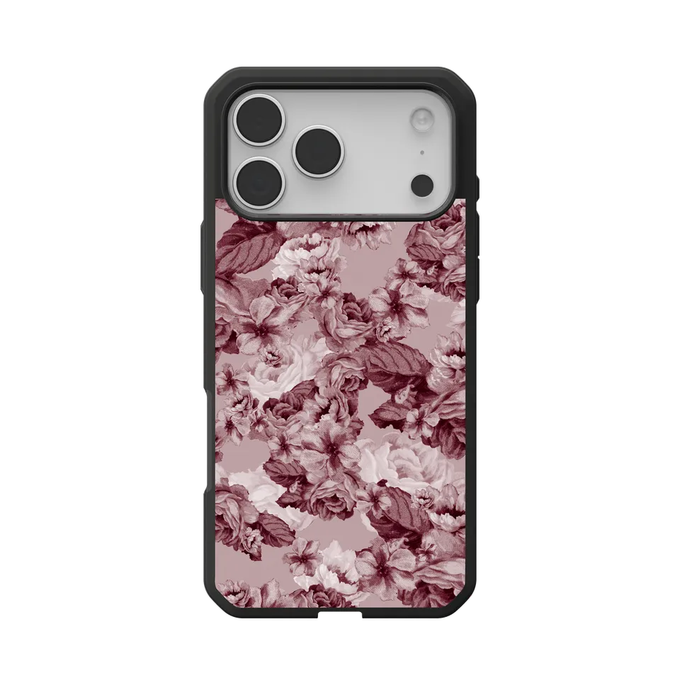 uag-civilian-lt-iphone-17-pro-max-h-lle-floral-merlot-magsafe image 1