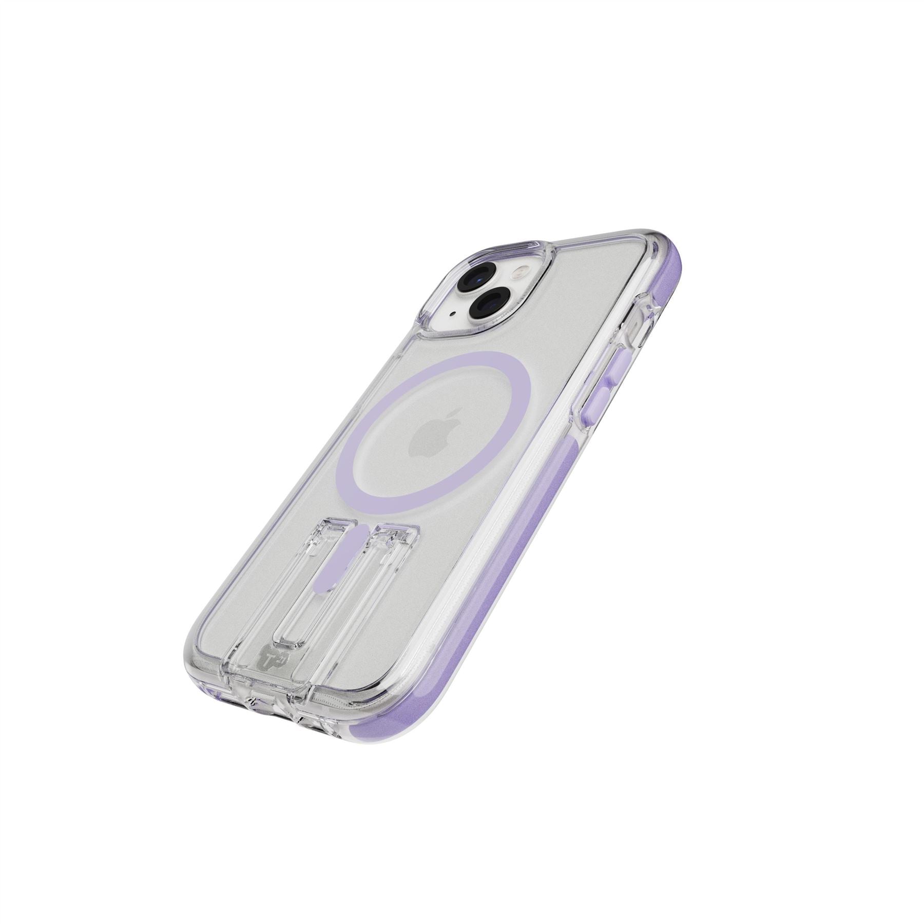 tech21-evocrystal-kick-iphone-13-15-h-lle-magsafe-clear-lilac image 3