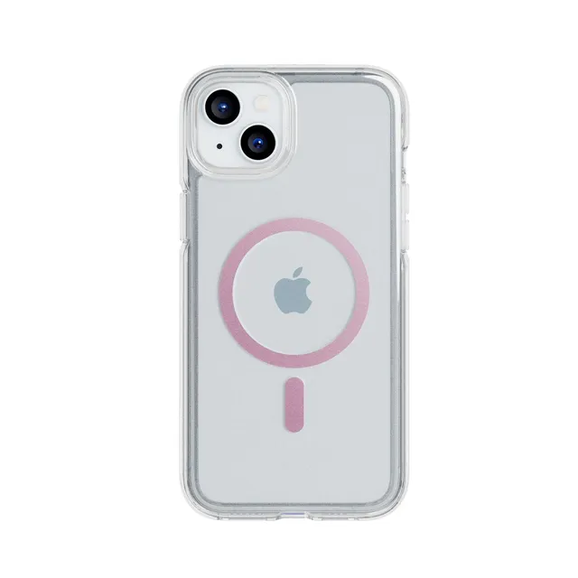 tech21-flexquartz-iphone-15-plus-handyh-lle-pink-magsafe-16ft-schutz image 1