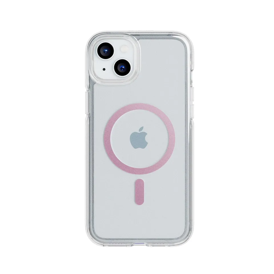 tech21-flexquartz-iphone-15-plus-handyh-lle-pink-magsafe-16ft-schutz image 1