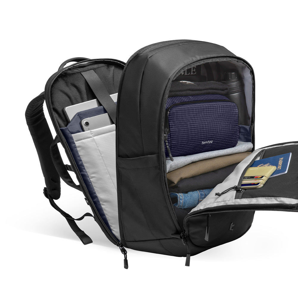 tomtoc-urbanex-t77-laptop-rucksack-32l-16-zoll-schwarz image 2