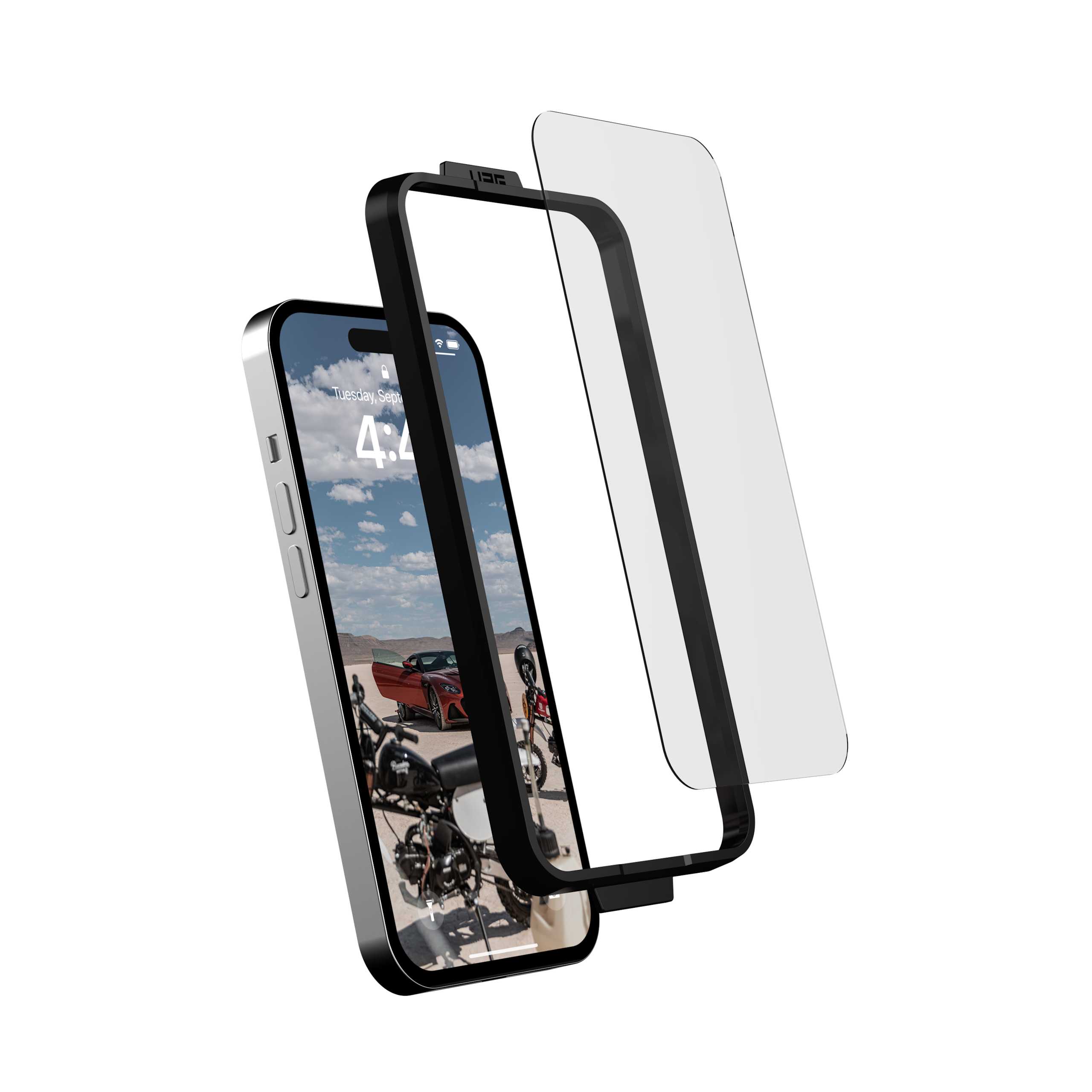 uag-standard-issue-iphone-14-pro-panzerglas-shield-plus image 2