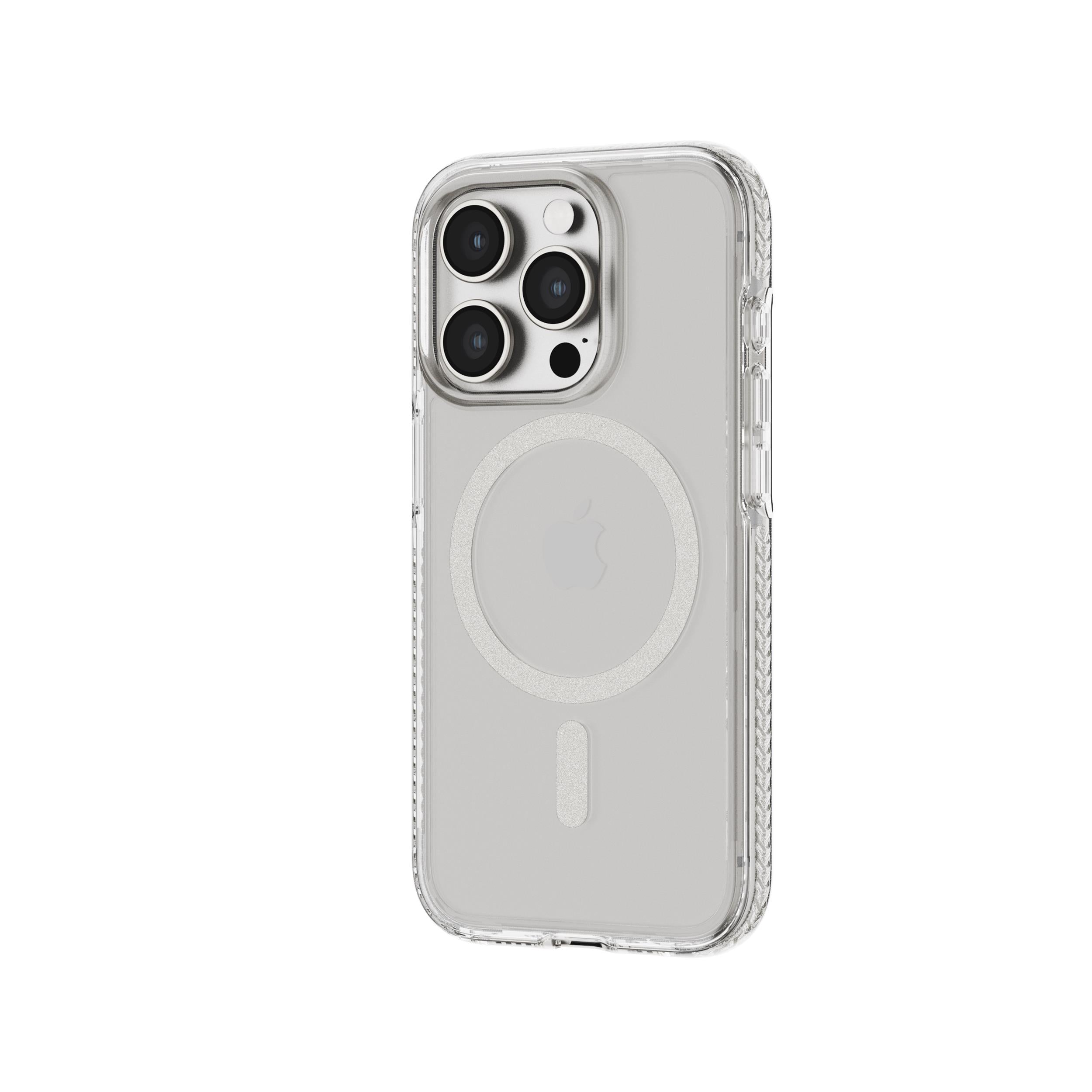 tech21-evocrystal-iphone-15-pro-handyh-lle-white-titanium-magsafe image 5