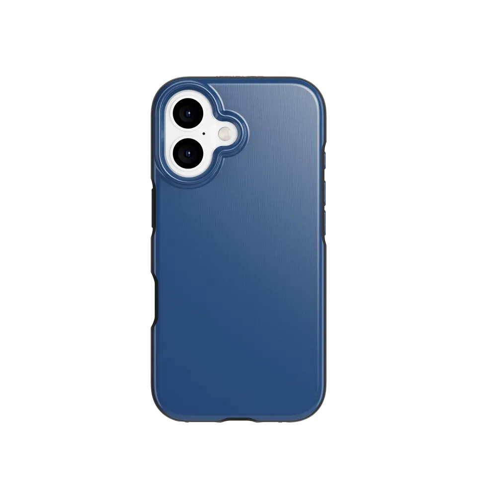 tech21-evodusk-iphone-16-handyh-lle-blau-schwarz-magsafe image 1