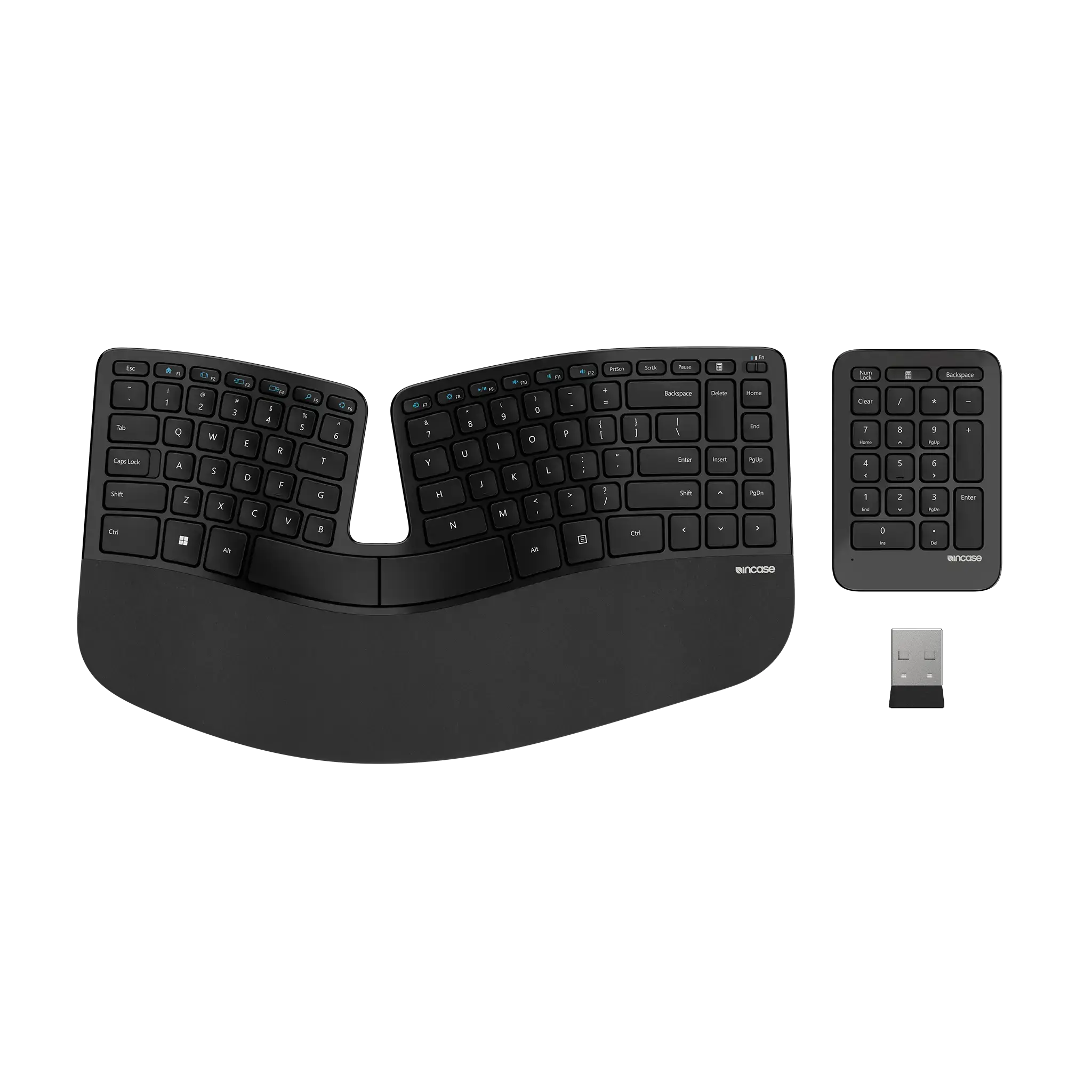 incase-designed-by-microsoft-sculpt-tastatur-schwarz-ergonomisch image 1