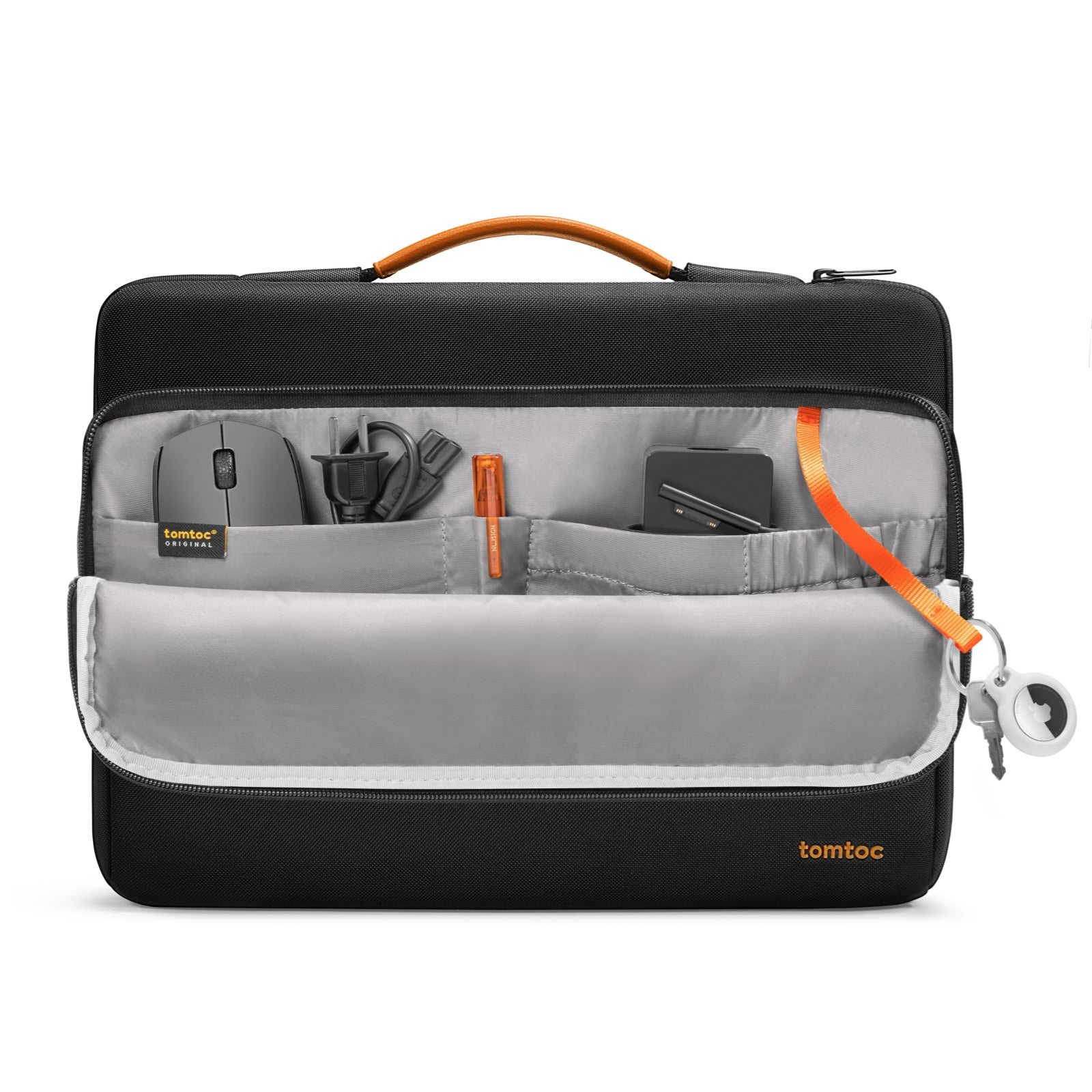 tomtoc-defender-a14-laptop-briefcase-15-6-16-2-zoll-schwarz image 2
