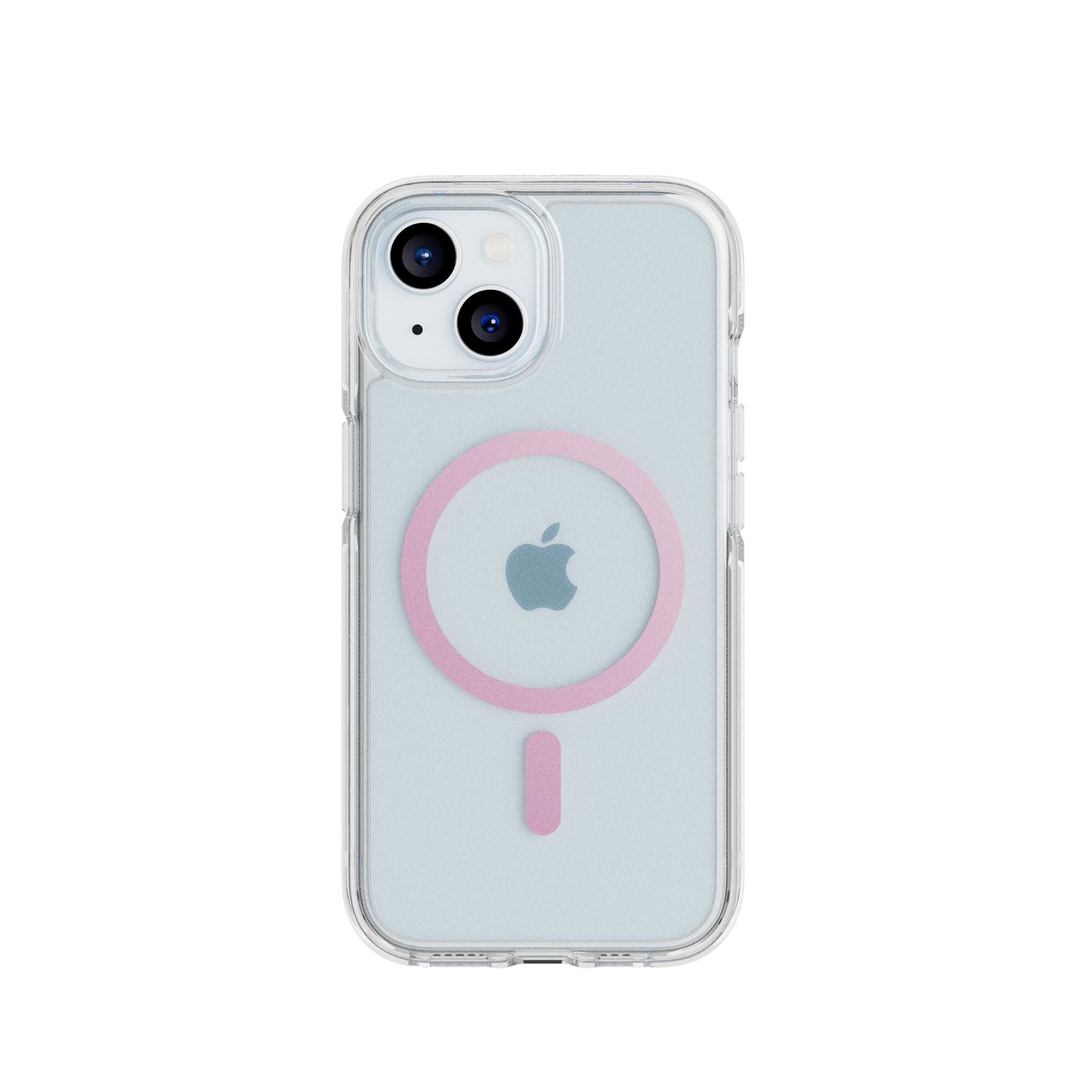 tech21-flexquartz-iphone-13-15-handyh-lle-clear-pink-magsafe image 1