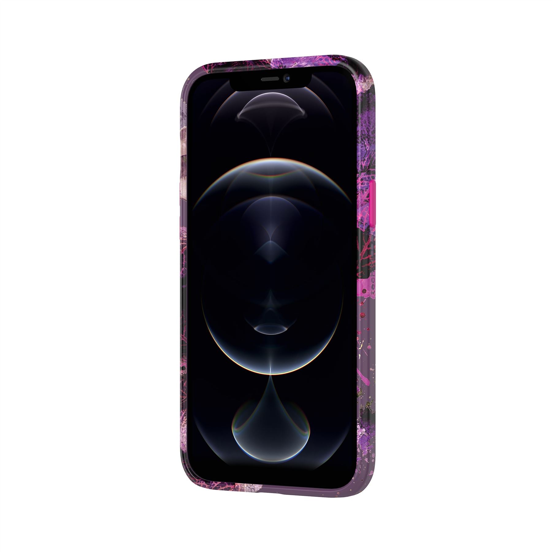 tech21-eco-art-iphone-12-pro-max-h-lle-pink-purple-10ft-schutz image 6