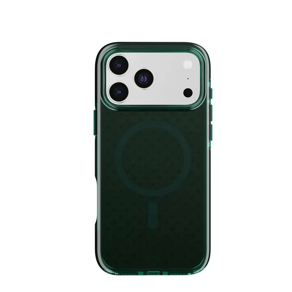 tech21-evocheck-magsafe-iphone-17-pro-max-h-lle-quantum-green-16ft image 1