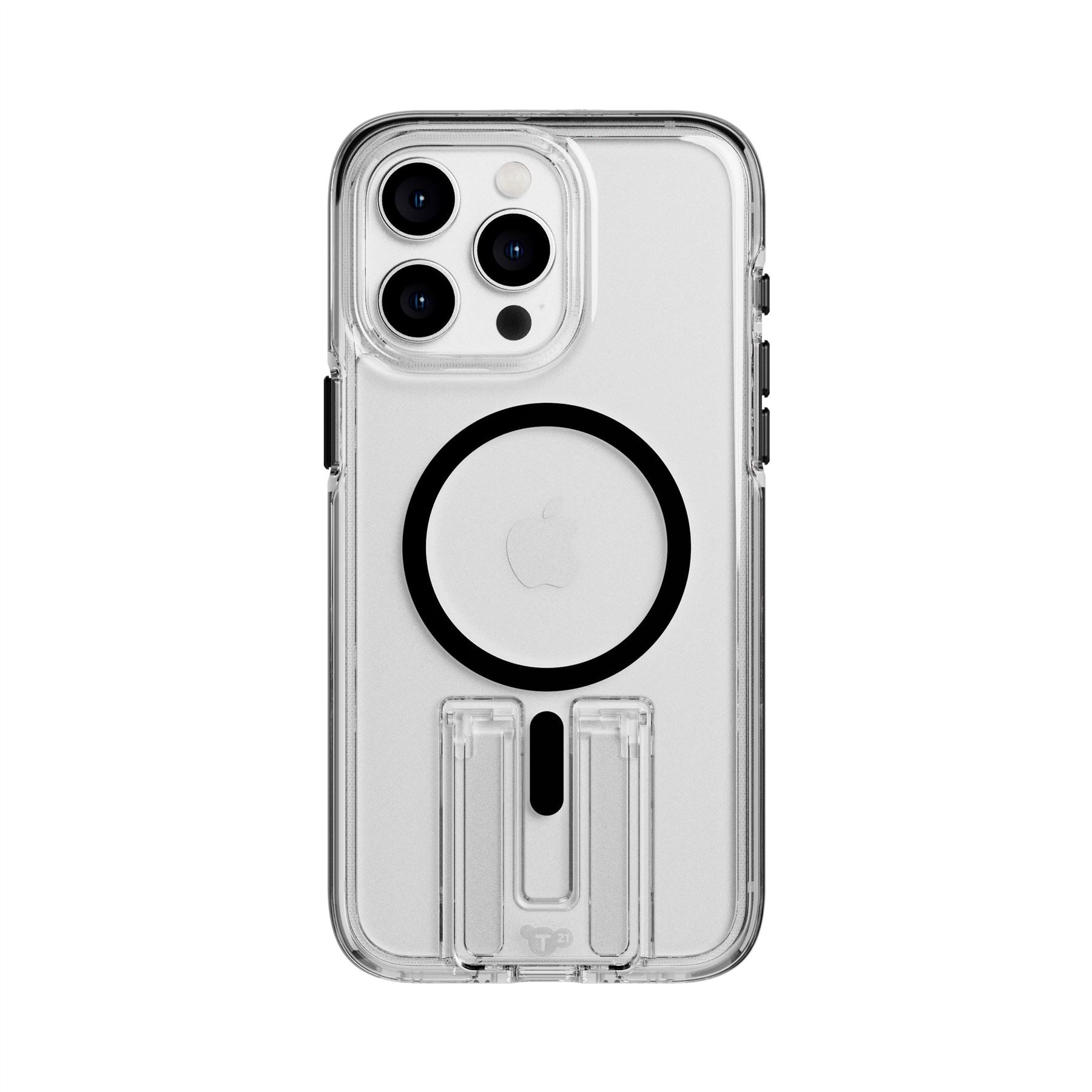 tech21-evocrystal-kick-iphone-15-pro-max-h-lle-clear-black image 1